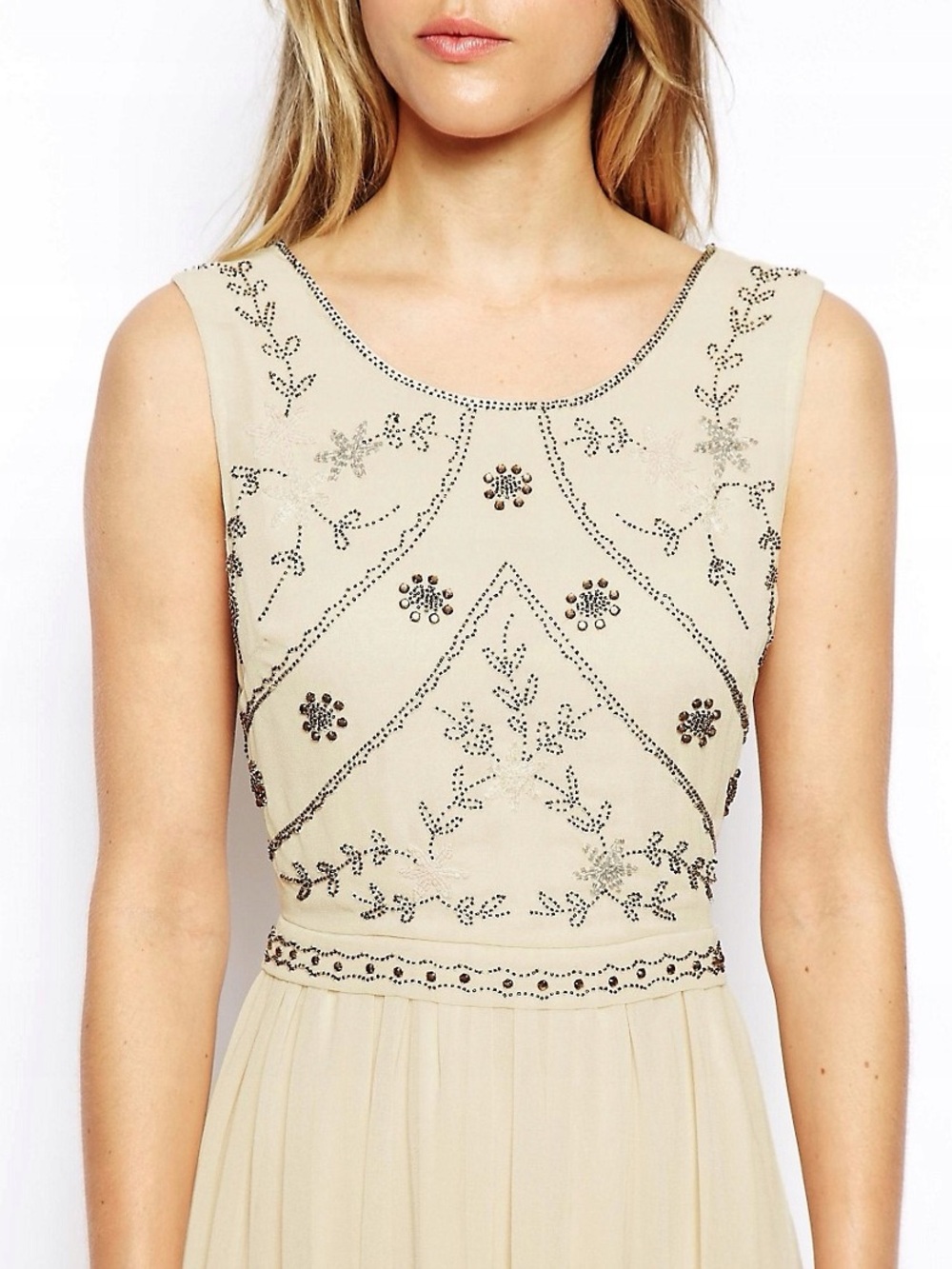 ASOS Prom or Formal Beaded Maxi Dress